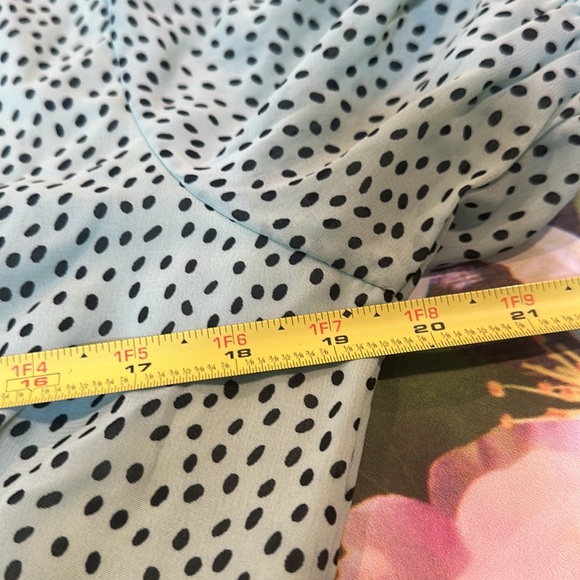 Influence • Mint Green Polkadot Dress • Sz 8 - Picture 11 of 14